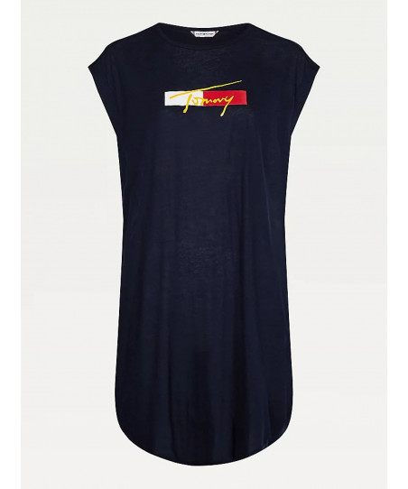 Γυναικείο φόρεμα Tommy Hilfiger  Μπλέ UW0UW02949 DW5