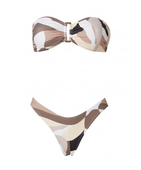 Stefania Fragista Γυναικείο Μαγιό Bikini Evelyn FS2455PT/FS2455PB