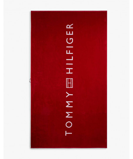 Ανδρική Πετσέτα Θαλάσσης Κόκκινη Tommy Hilfiger UU0UU00108 XLD