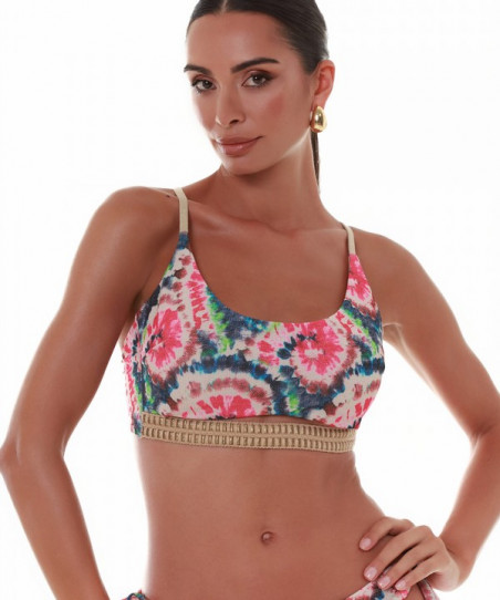 Γυναικείο Μαγιό Lurex Τοπ Bralette "Batik"Bluepoint 25066017 40