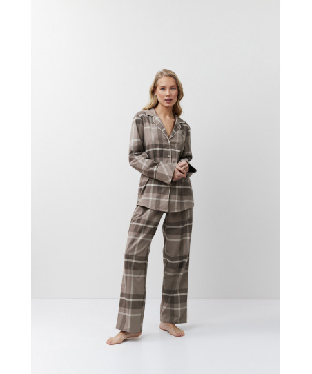 Γυναικεία Πιτζάμα Φανέλα Κουμπιά Aruelle Elody Pajama Long