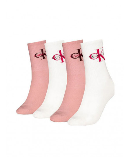 Γυναικείες Κάλτσες Ροζ Calvin Klein 4pk Gift Box 701235384 003
