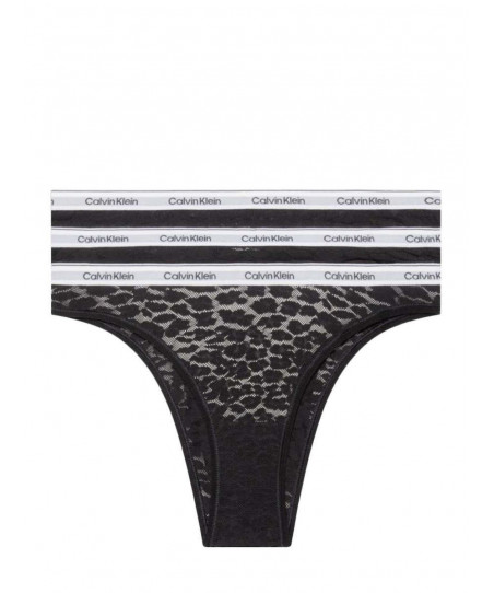 Γυναικεία Εσώρουχα 3pk Brazilian Lace Calvin Klein QD5225E UB1