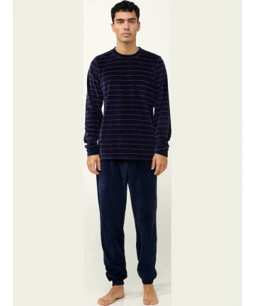 Ανδρική Πιτζάμα Βελουτέ...