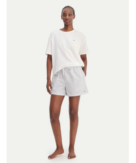 Γυναικεία Πιτζάμα Καλοκαιρινή Κοντό Μανίκι Σορτς Tommy Hilfiger UW0UW06306 0RV