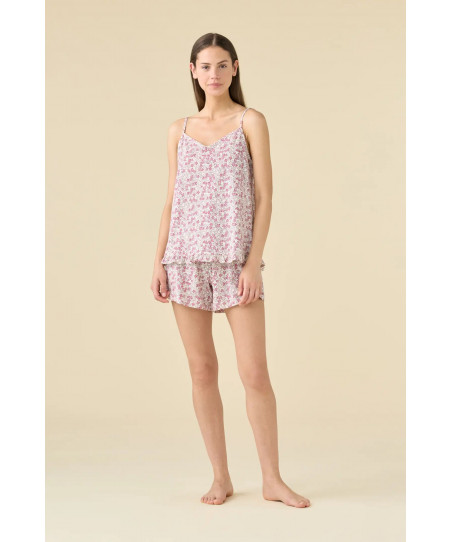Γυναικείες Πιτζάμες Καλοκαιρινές Βαμβακερές Ράντα Σορτς Noidinotte FA9635