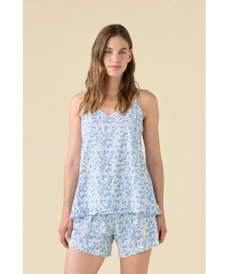 Γυναικείες Πιτζάμες Καλοκαιρινές Βαμβακερές Ραντάκι Noidinotte FA9635