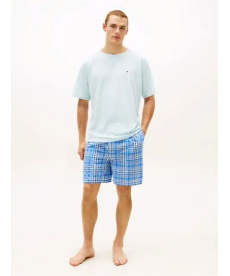 Ανδρική Πιτζάμα Καλοκαιρινή Βαμβακερή Tommy Hilfiger UM0UM03851 0VA