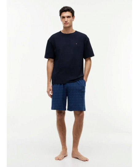 Ανδρική Πιτζάμα Καλοκαιρινή Βαμβακερή Tommy Hilfiger UM0UM03834 0TM