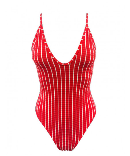 Emma Ολόσωμο Saint Tropez Γυναικεία Μαγιό Κόκκινο