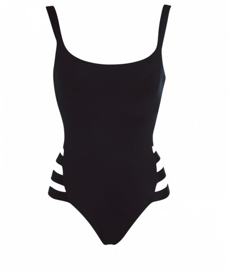 Bluepoint Γυναικείο Μαγιό Ολόσωμο "Solids" Μαύρο 2605895 02