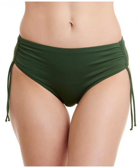 Erka Mare Γυναικείο Μαγιό Bikini Slip Πράσινο Ψηλόμεσο 65017