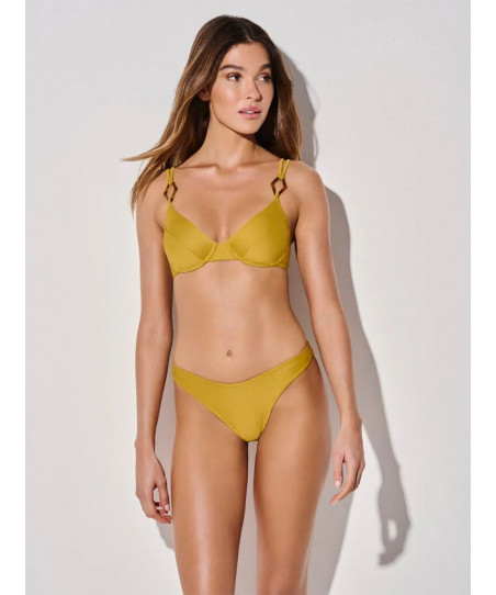 Lida Γυναικεία Μαγιό Bikini Σετ Σουτιέν Μπανέλα Lime 9-2233/9-2228