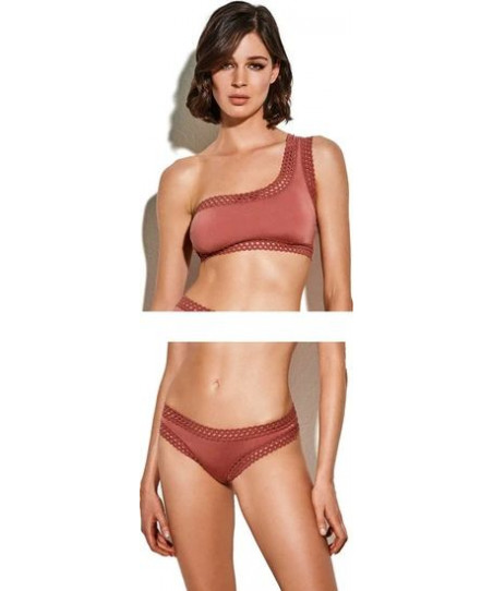 Lida Γυναικεία Μαγιό Σετ Bikini Με Έναν Ώμο 9-1274/9-1271
