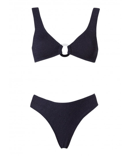 Stefania Fragista Bikini Set Ali Metallic Blue SF2581BLT/SF2581BLB