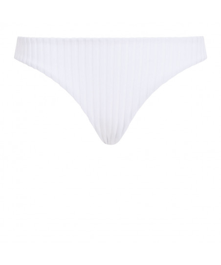 Calvin Klein Γυναικεία Μαγιό Σλιπ Bottom Λευκό Rip KW0KW02376 YCD