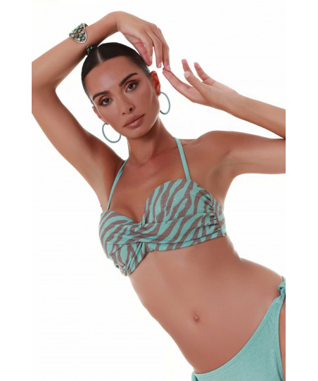 Bluepoint Γυναικείο Μαγιό Strapless Cup C Lurex "Candy Rush"25066004C 09